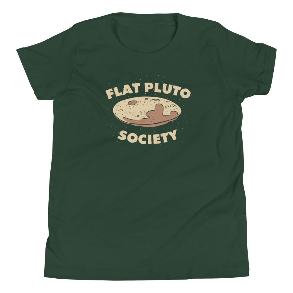 Flat Pluto Society Kid's Youth Tee product image 4