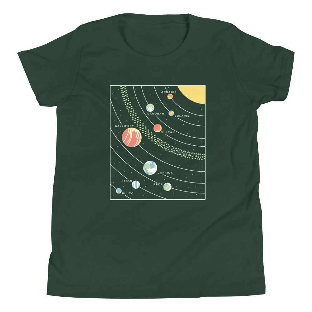 9 Planets Kid's Youth Tee product image 3
