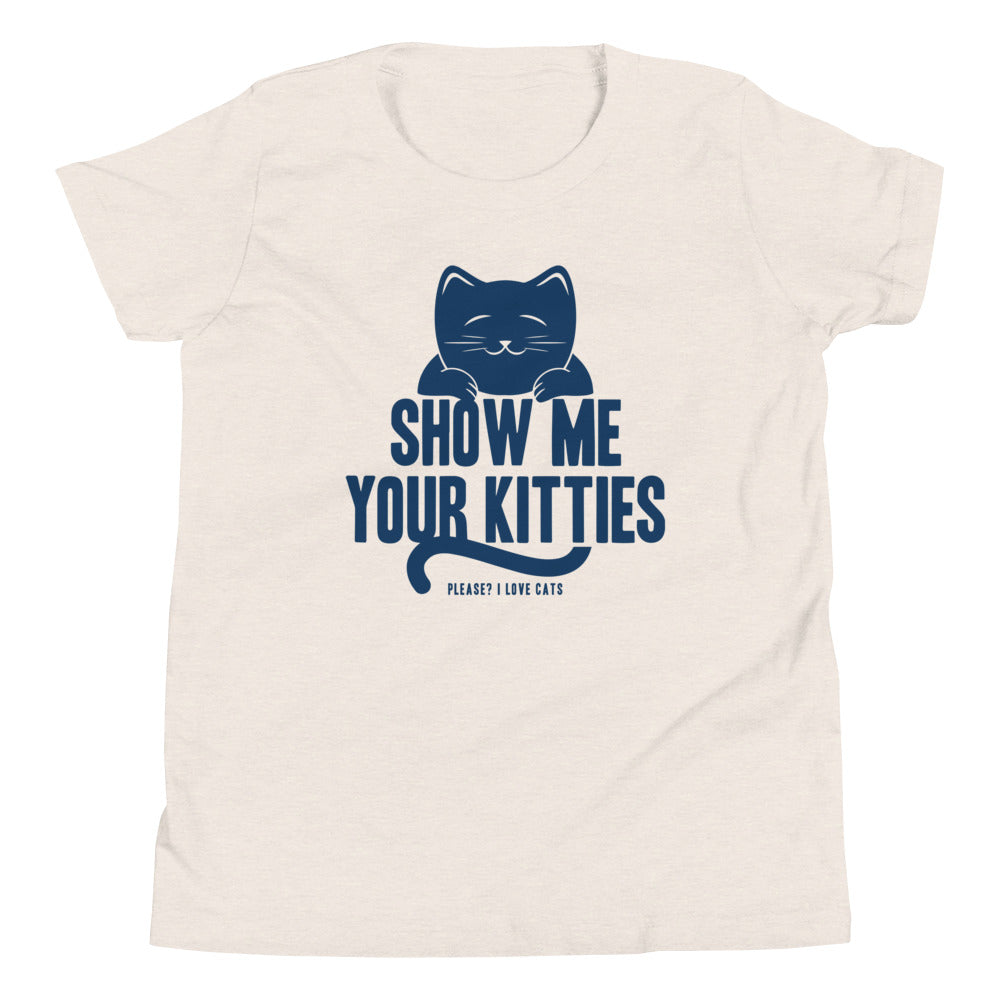 Show Me Your Kitties Kid's Youth Tee product image 4