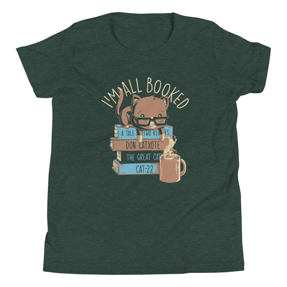 I'm All Booked Kid's Youth Tee product image 4