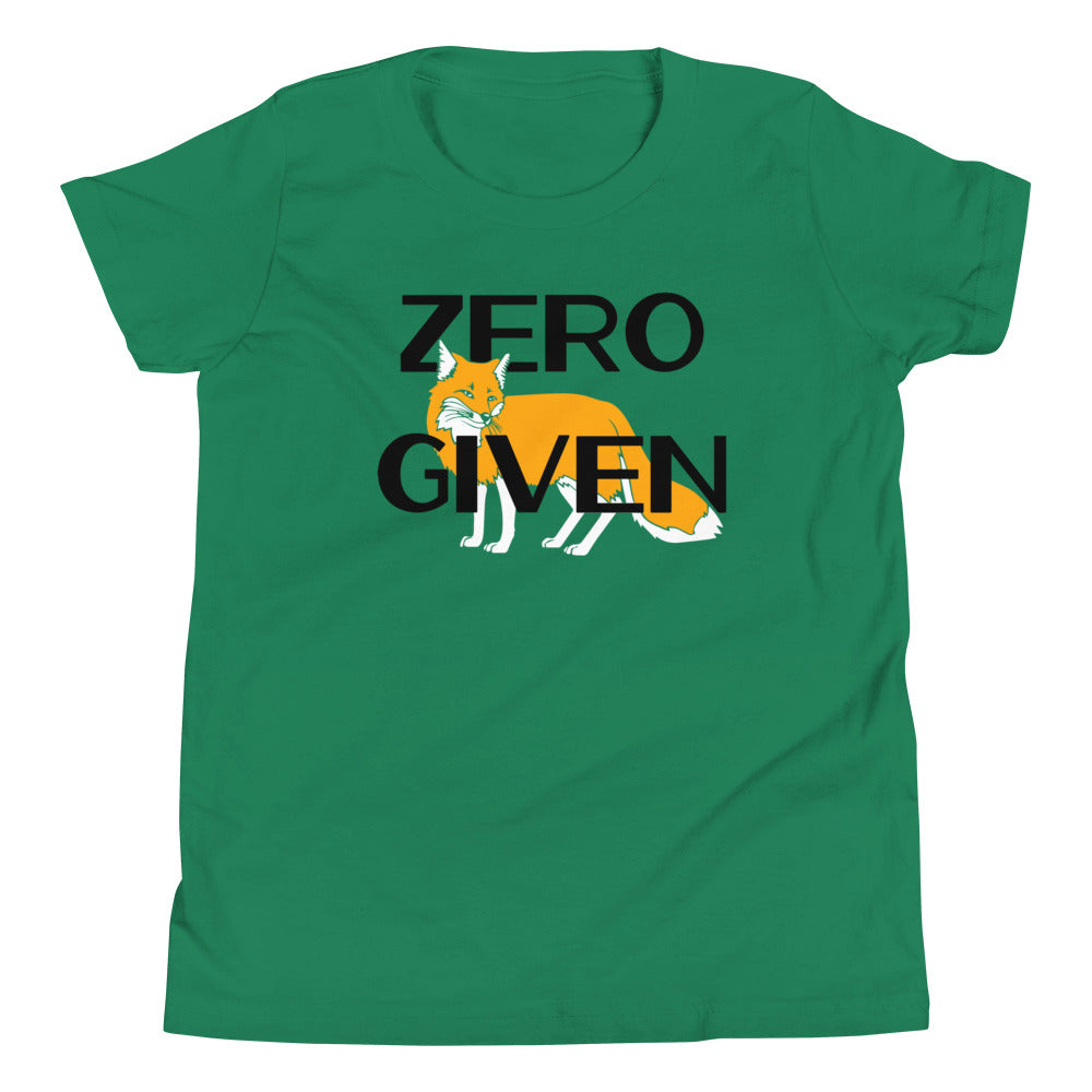 Zero Fox Given Kid's Youth Tee product image 4