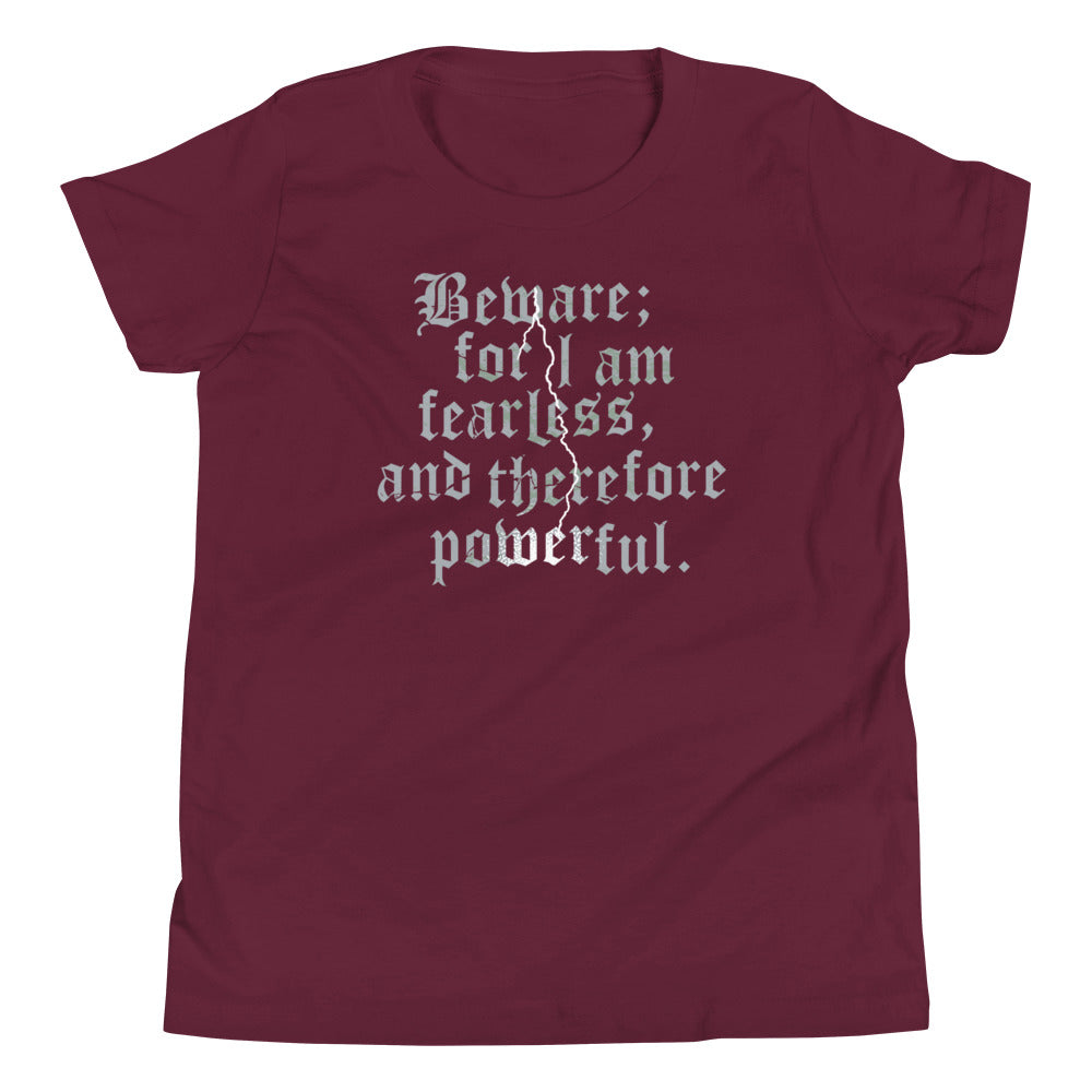 Beware; For I Am Fearless, And Therefore Powerful Kid's product image 3