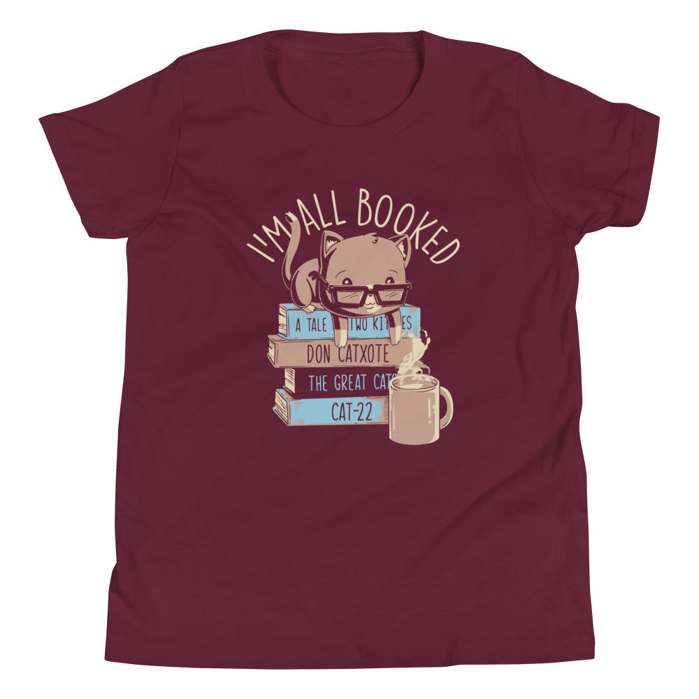 I'm All Booked Kid's Youth Tee product image 3