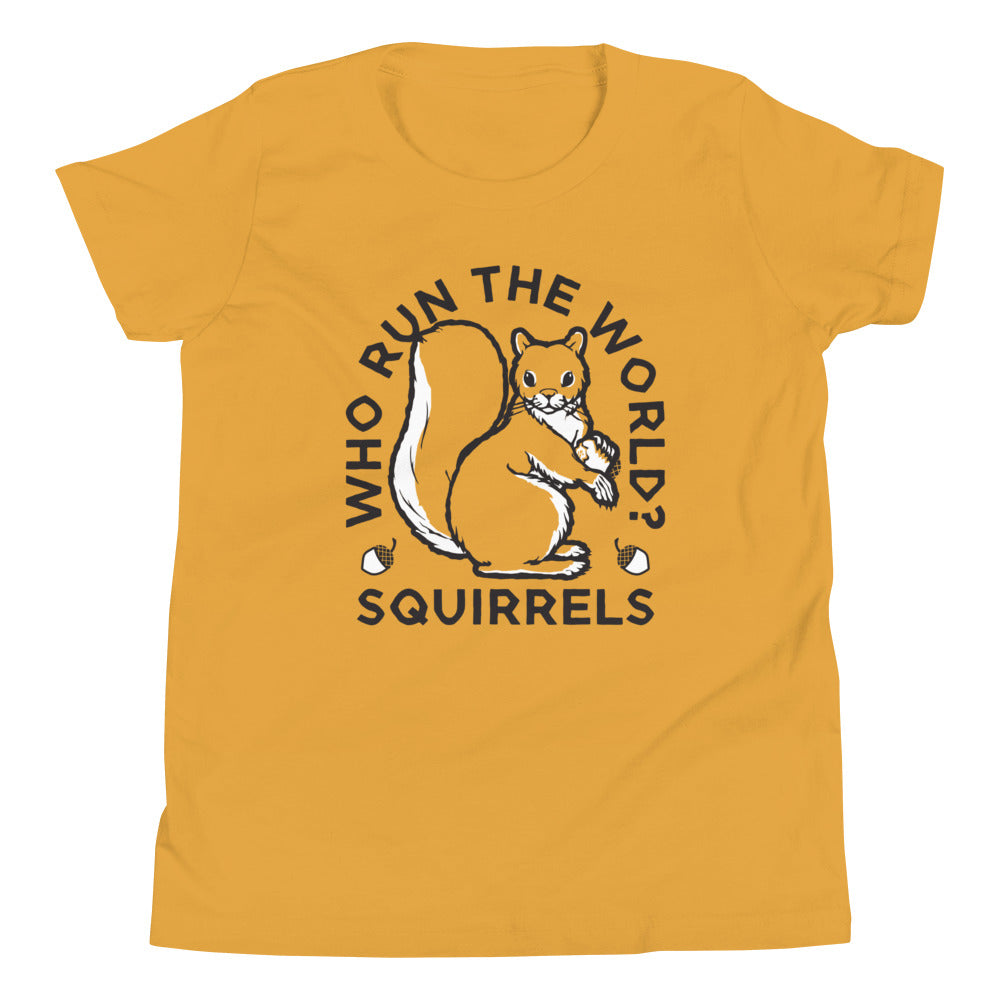 Who Run The World? Squirrels Kid's Youth Tee product image 3