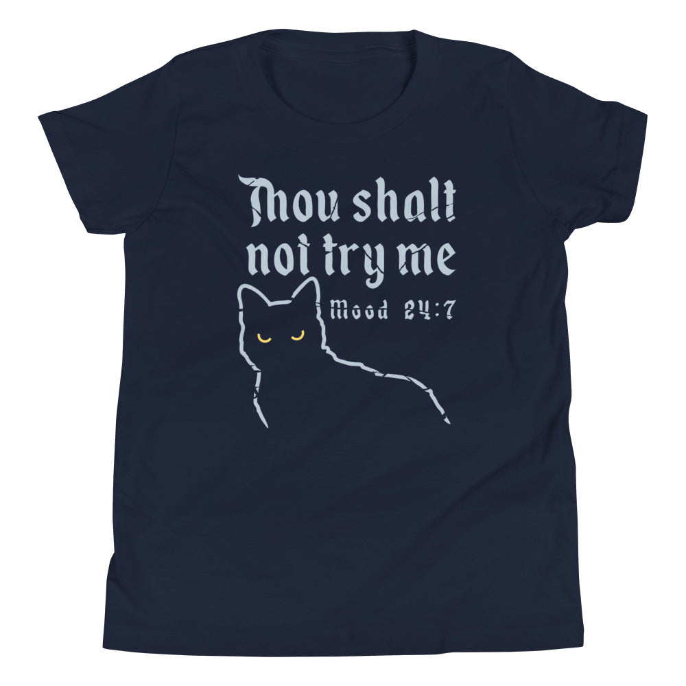 Thou Shalt Not Try Me Kid's Youth Tee product image 2