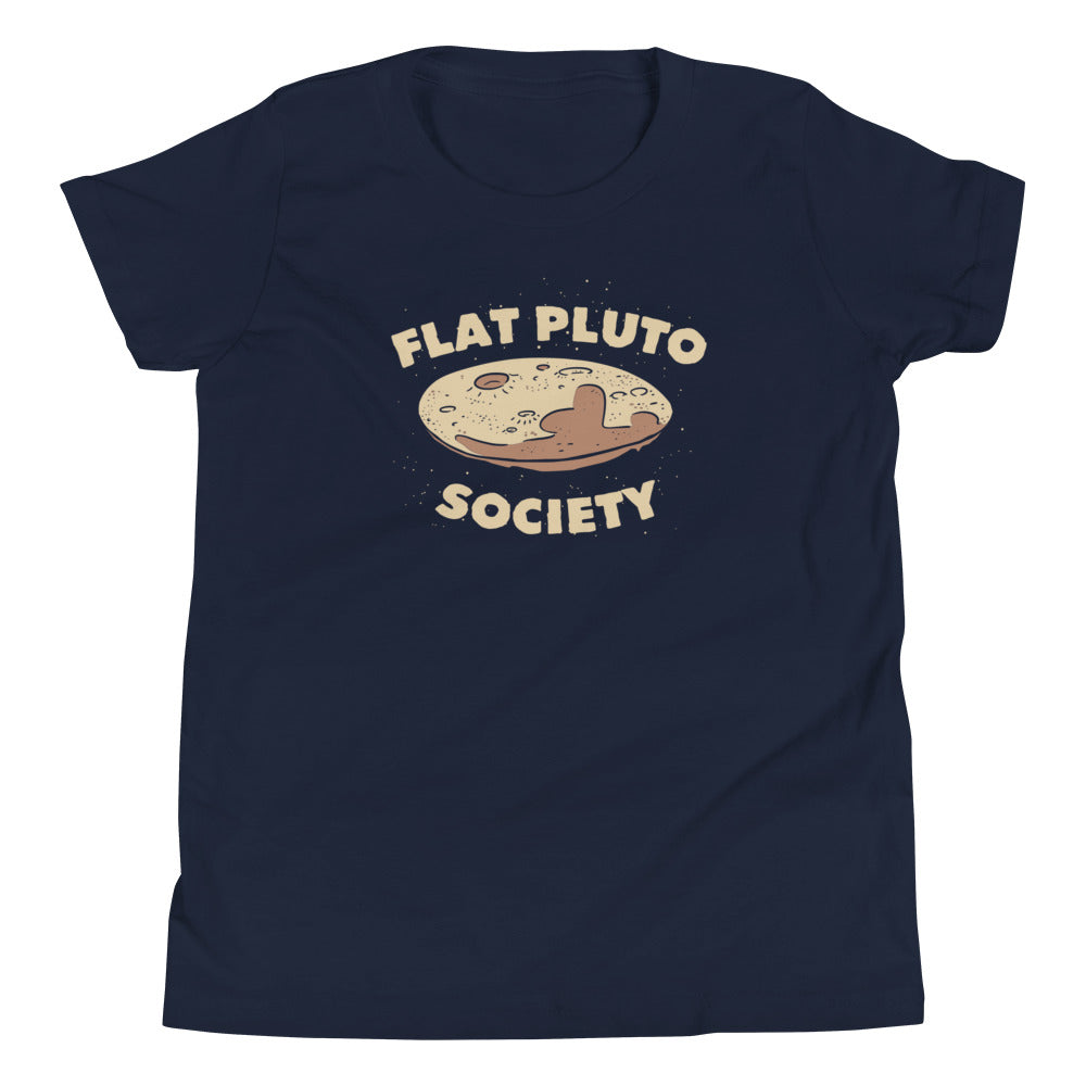 Flat Pluto Society Kid's Youth Tee product image 2