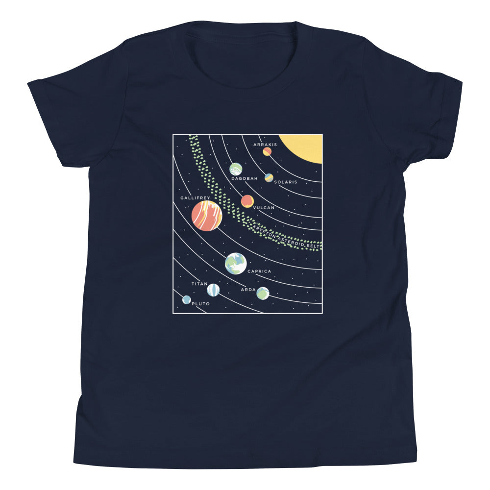 9 Planets Kid's Youth Tee product image 1