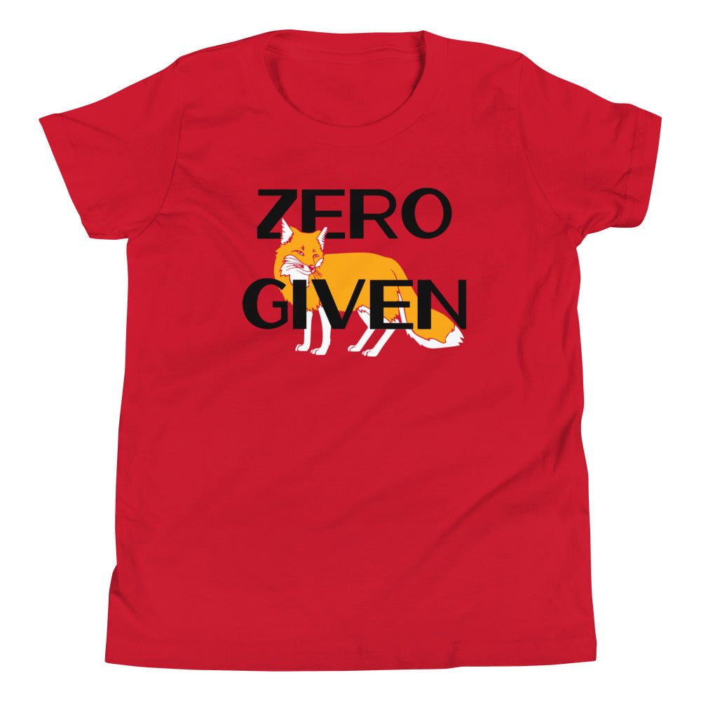 Zero Fox Given Kid's Youth Tee product image 2