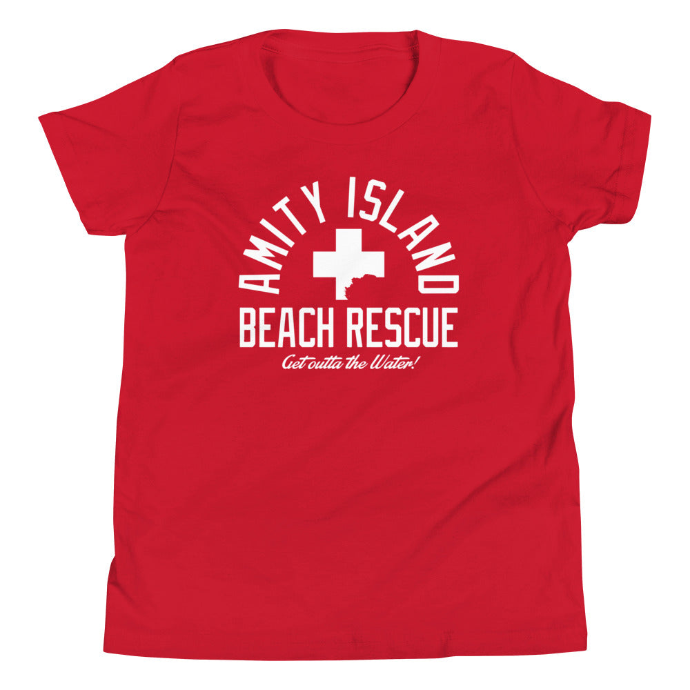 Amity Island Beach Rescue Kid's Youth Tee product image 1