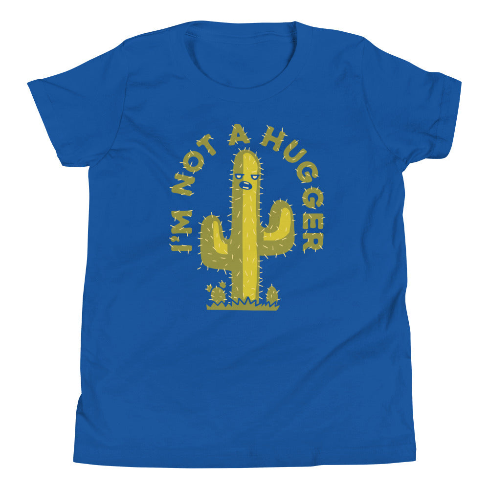 I'm Not A Hugger Kid's Youth Tee product image 4