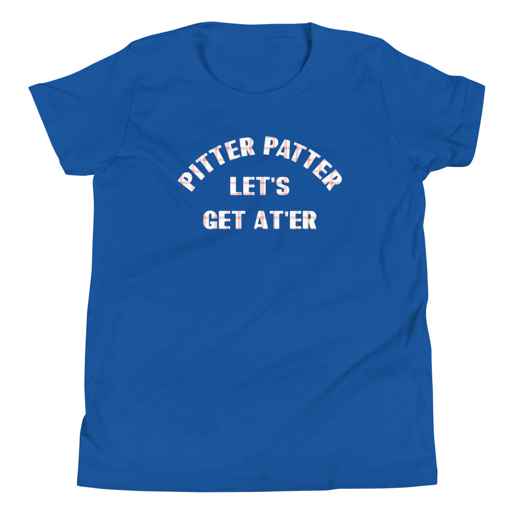 Pitter Patter Let's Get At'er Kid's Youth Tee product image 5