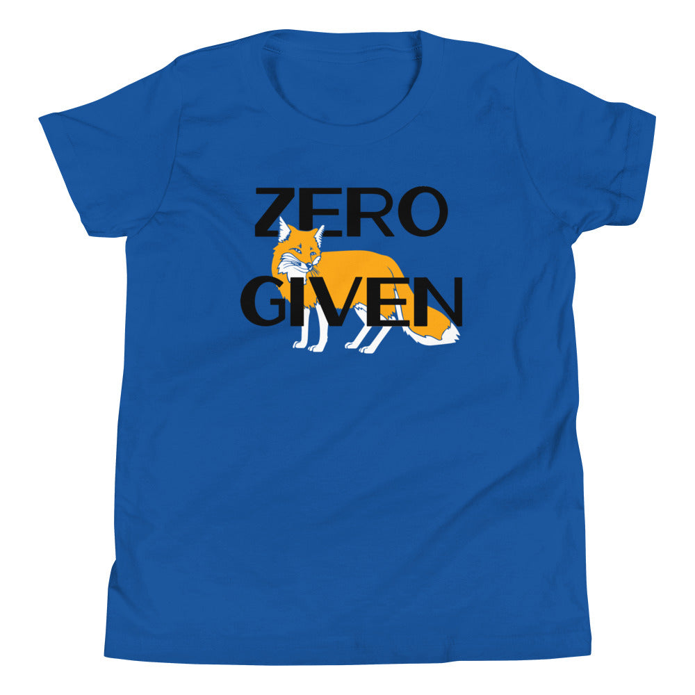 Zero Fox Given Kid's Youth Tee product image 1