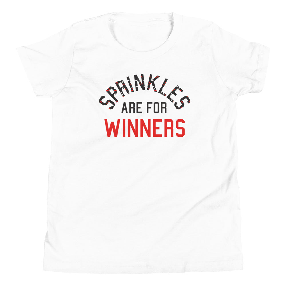Sprinkles Are For Winners Kid's Youth Tee product image 4